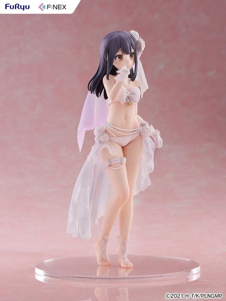 Fate/kaleid liner Prisma Illya: Licht - The Nameless Girl F:NEX PVC Figure 1/7 Miyu Edelfelt Wedding Swimsuit Ver. 21 cm